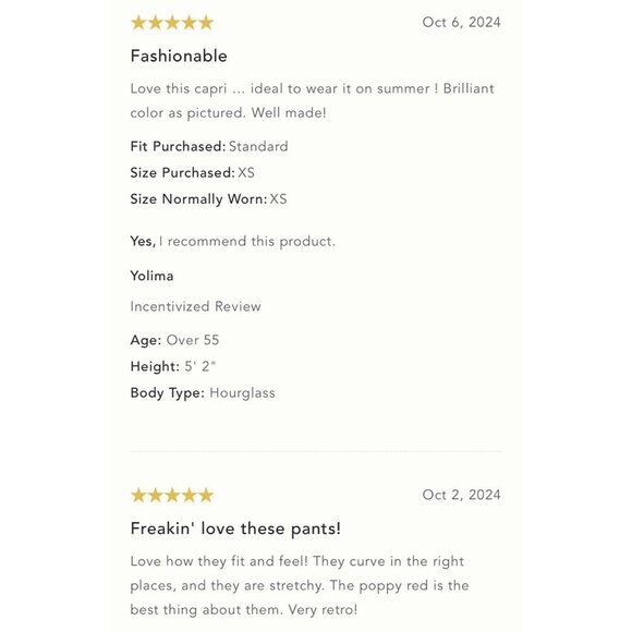 NWT Size 14 (waist 16 -17") - Anthropologie Capri Pants (NWT US$ 118) - Picture 7 of 16